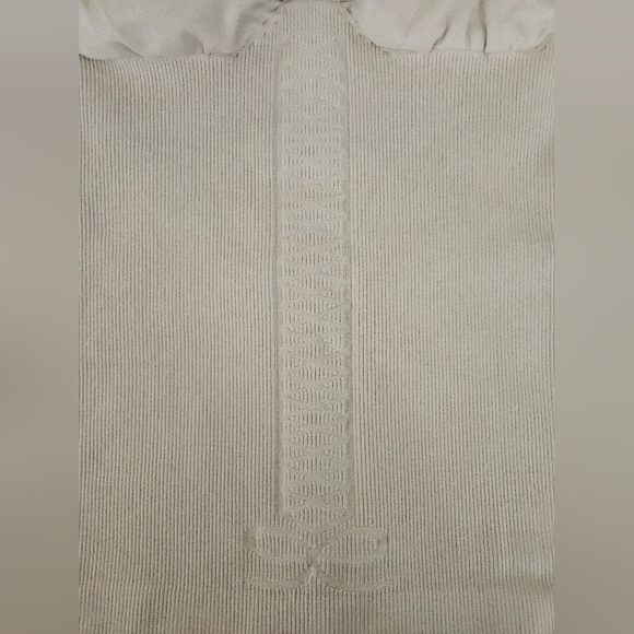 New Comfy Women's Cream Maternity Support Under Shirt Tank Top Size Medium - Picture 5 of 7